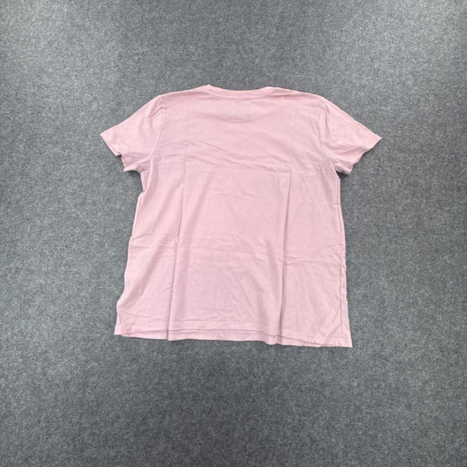 Pink Rolling Stones graphic tee