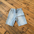 Steve & Barry's Red Star Denim Carpenter Shorts W36 L30