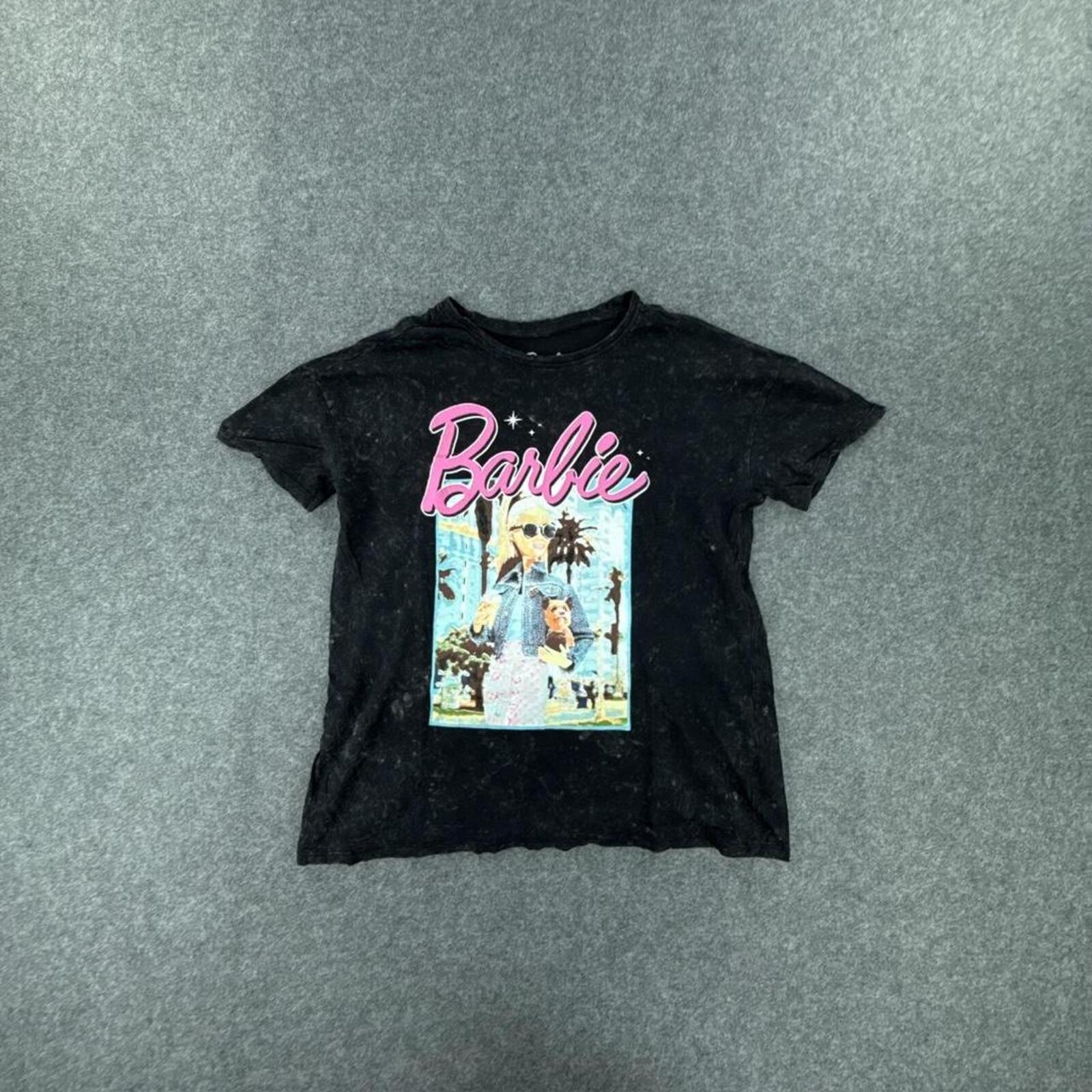 Black Barbie graphic tee