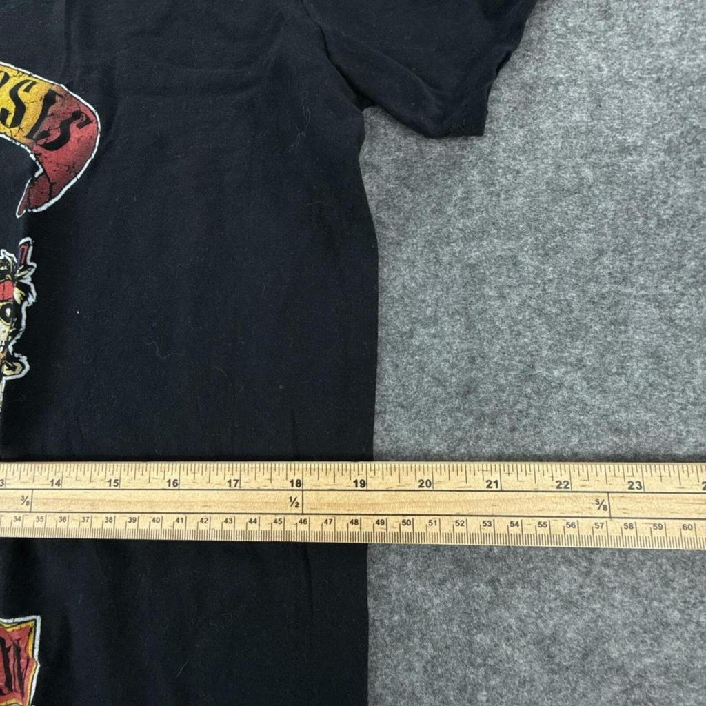 Black Guns N Roses cut-out t-shirt