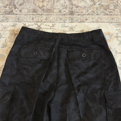 Black and Grey Print Trousers W30 L31 (1498)