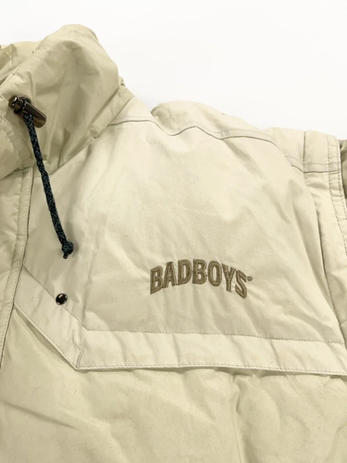 Bad Boys Vintage Puffer Jacket Cream