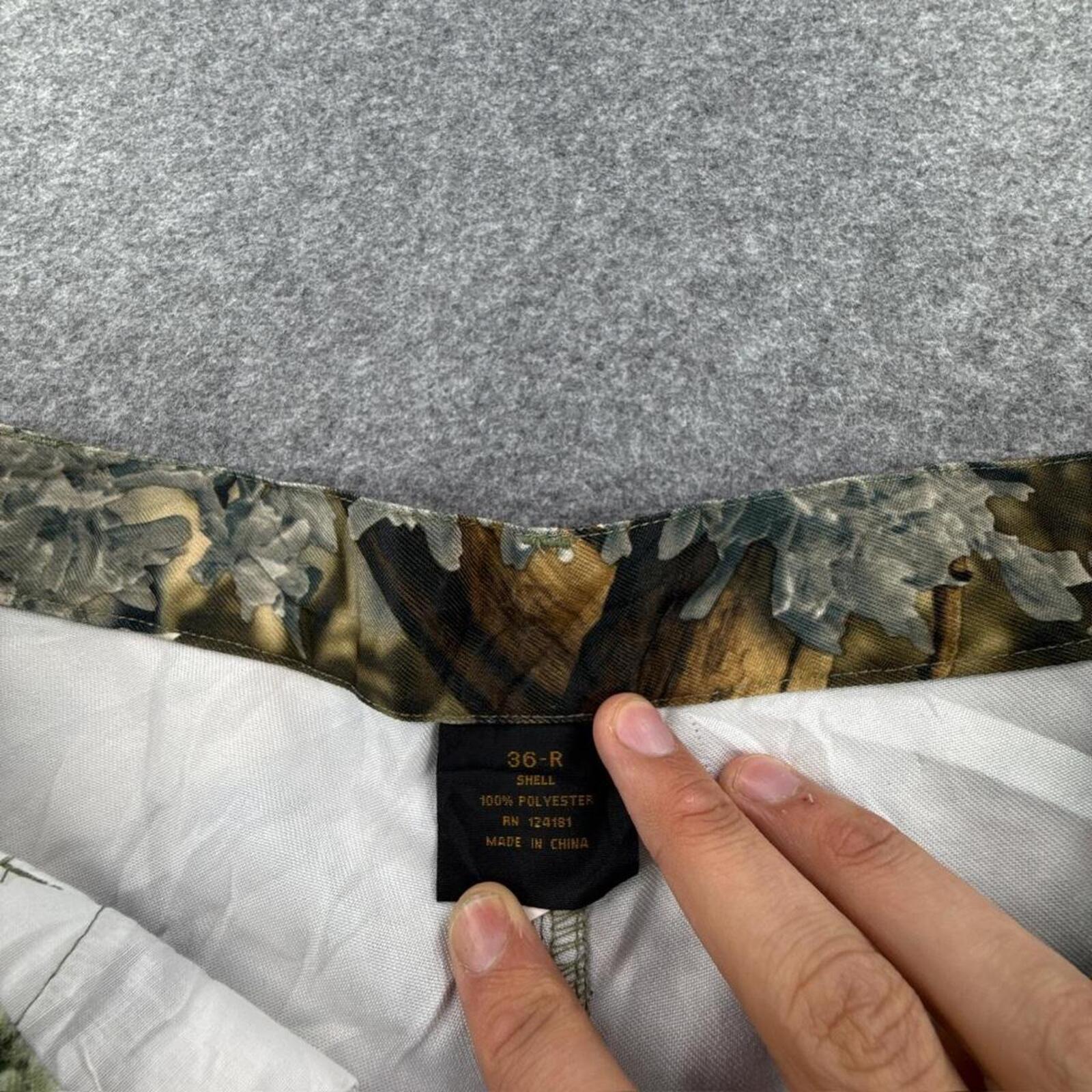 Real tree camouflage pants - green and brown trousers