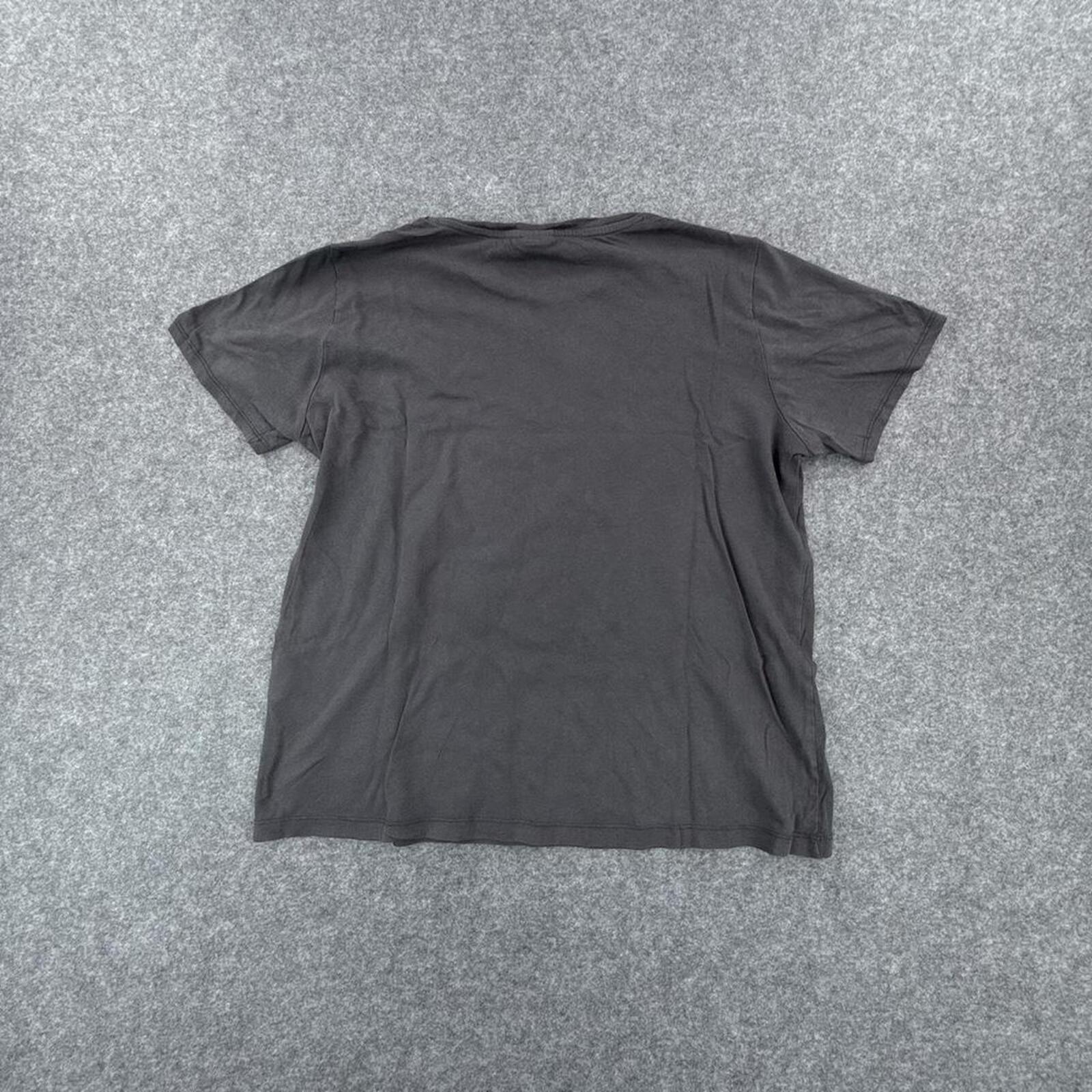 Rolling Stones 1975 US Tour black cotton tee