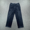 Denim blue corduroy trousers #corduroytrousers