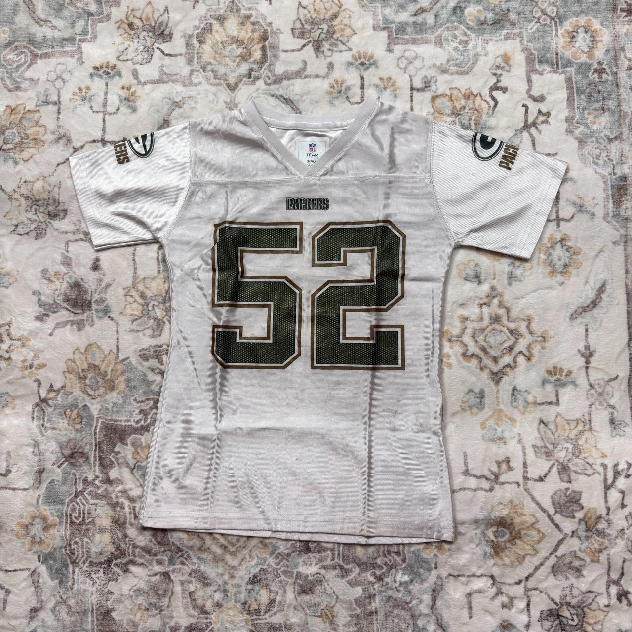 NFL Green Bay Packers Clay Matthews Jersey in White Size L