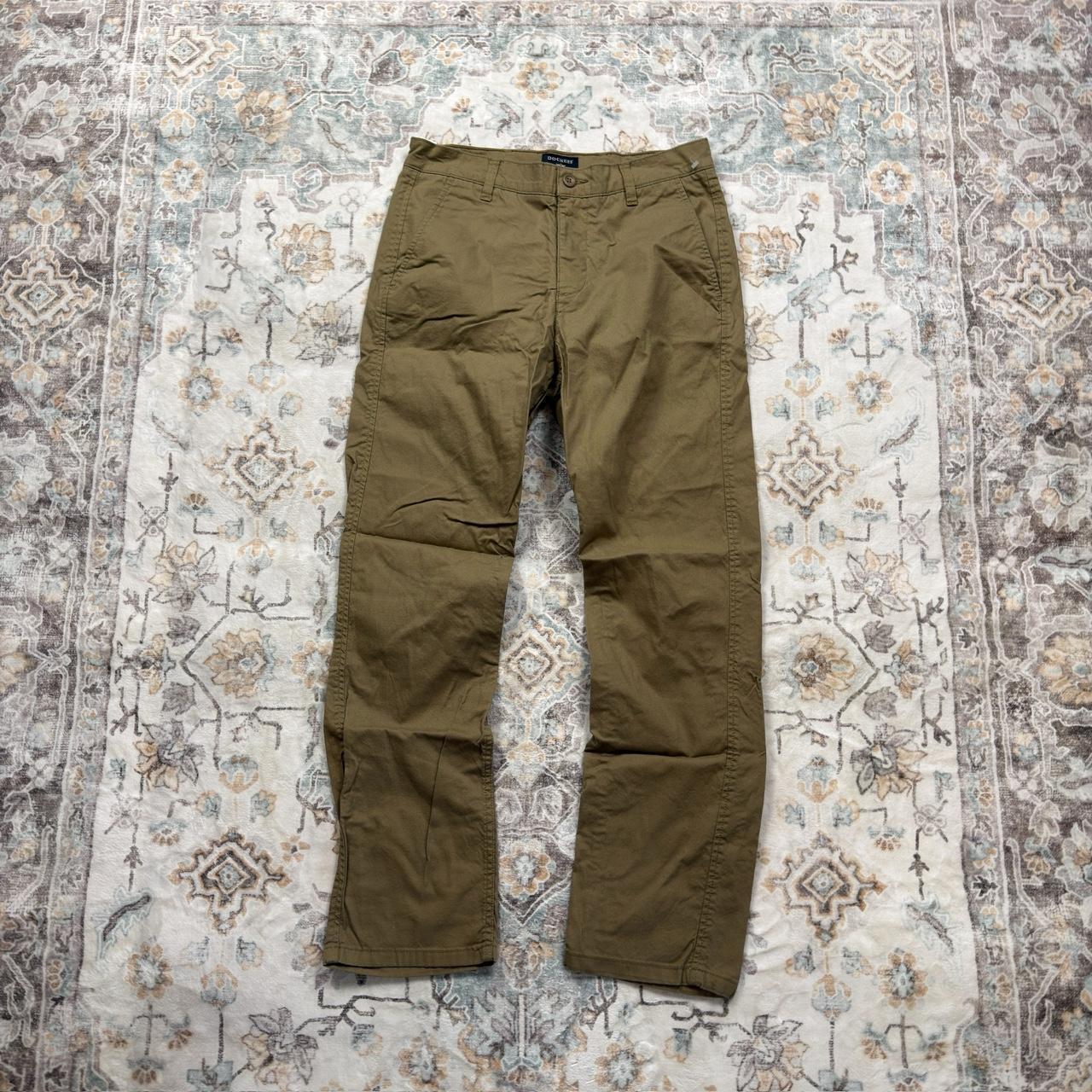 Dockers Tan Carpenter Trousers W30 L32