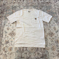 Carhartt Loose Fit White Pocket T-Shirt Size S