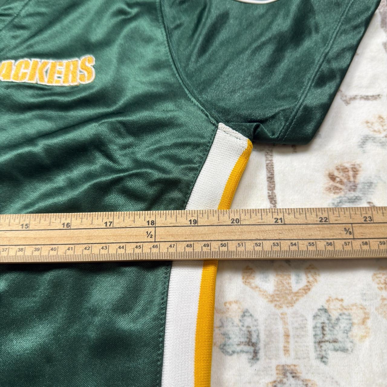 NFL Women’s Green Bay Packers Jersey in Metallic Green Size XL