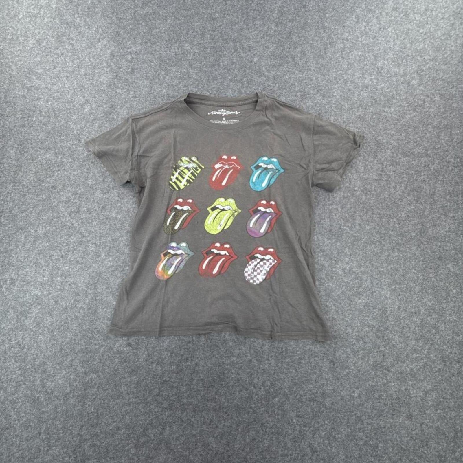 Grey Rolling Stones T-shirt