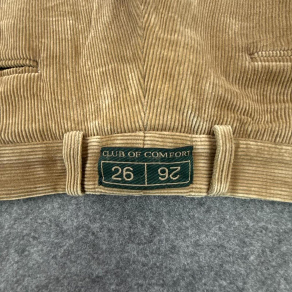Tan corduroy Club of Comfort trousers