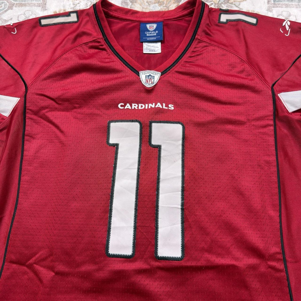 Reebok NFL Cardinals Fitzgerald Women’s Jersey in Red Size M