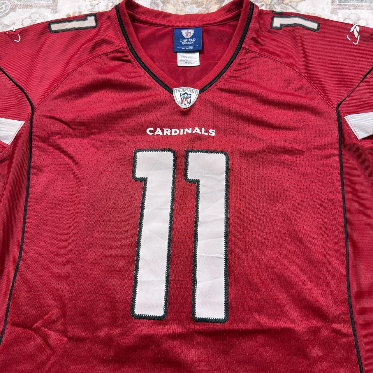 Reebok NFL Cardinals Fitzgerald Women’s Jersey in Red Size M