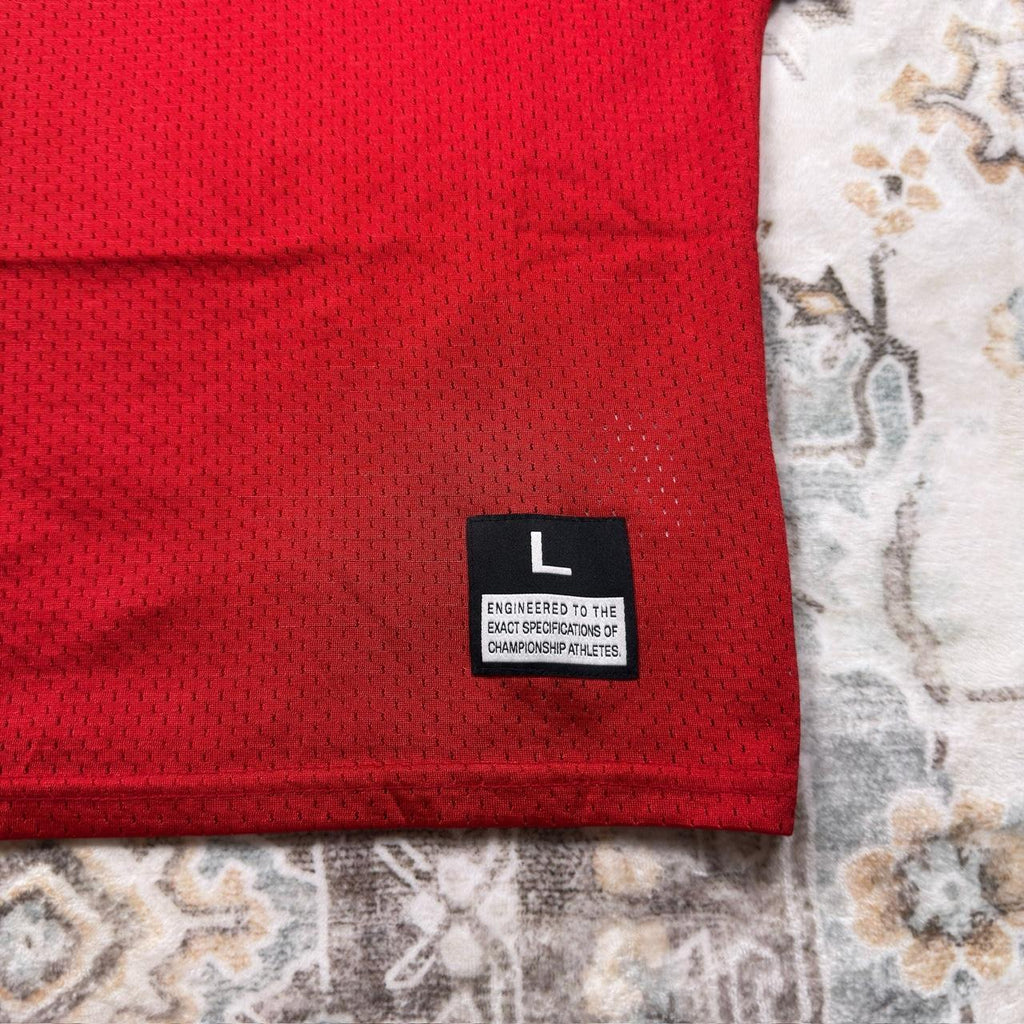 Nike Red Football Jersey Size L