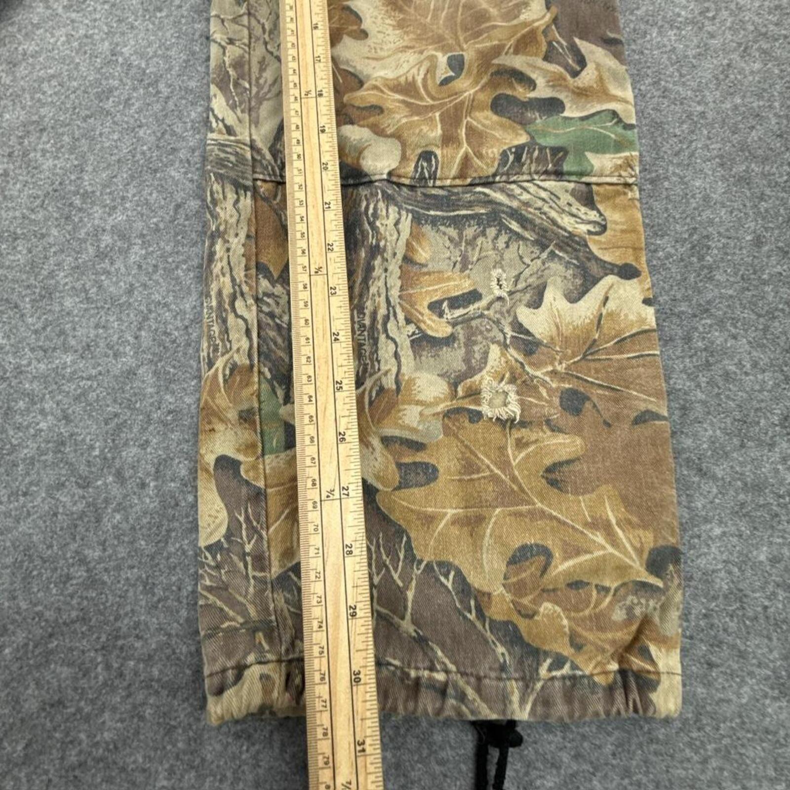 Walls 90s style camo cargo pants with adjustable ankle straps