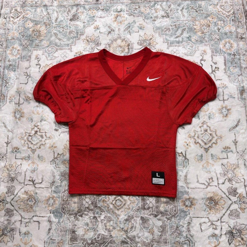 Nike Red Football Jersey Size L