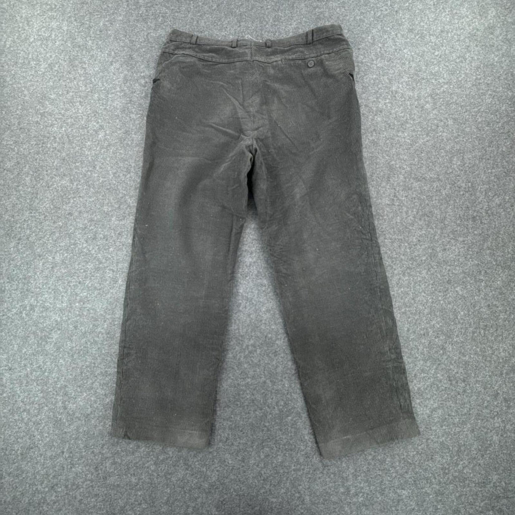 Grey corduroy trousers