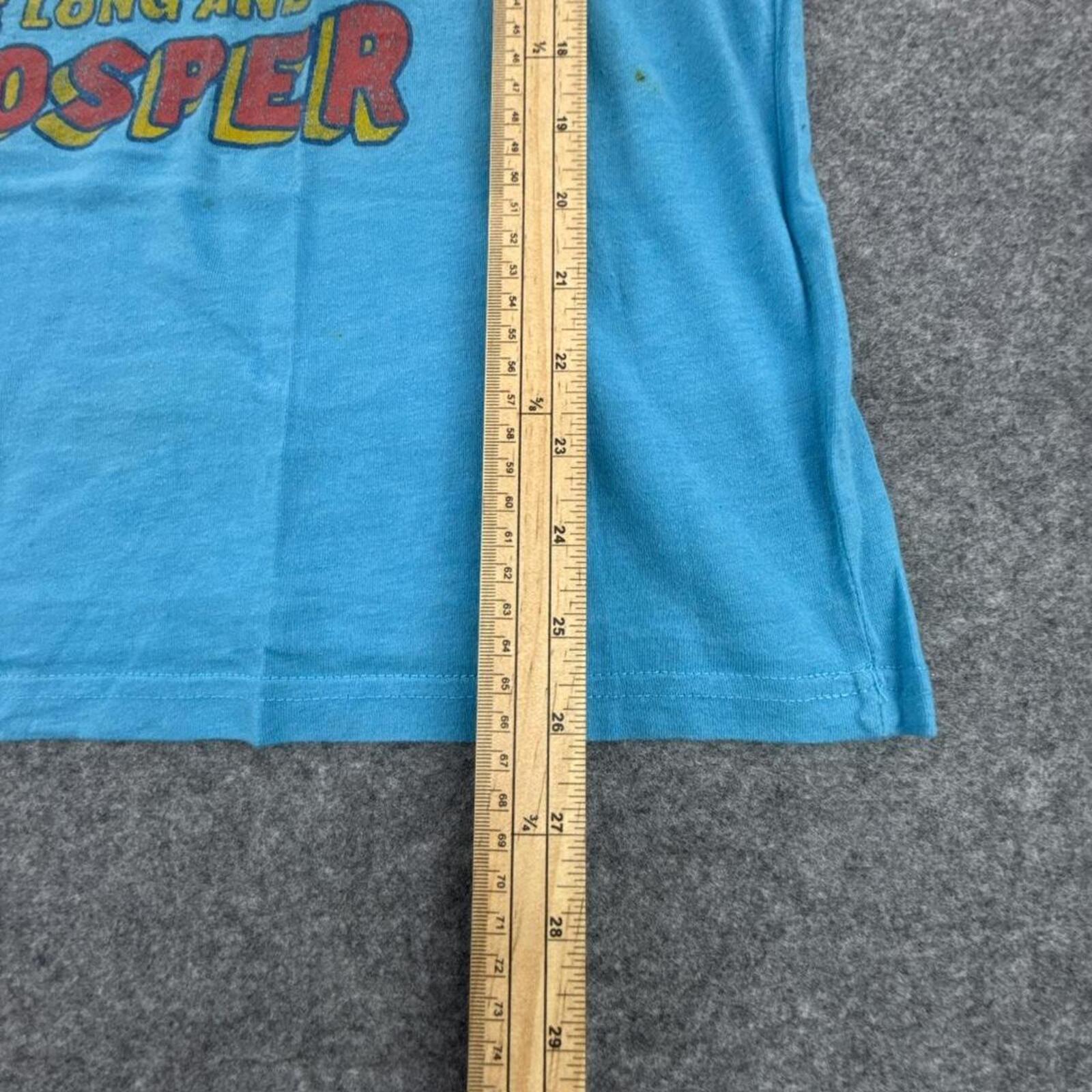 Blue Star Trek graphic t-shirt trek
