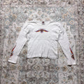 Harley Davidson Long-sleeved Shirt in White Size XL