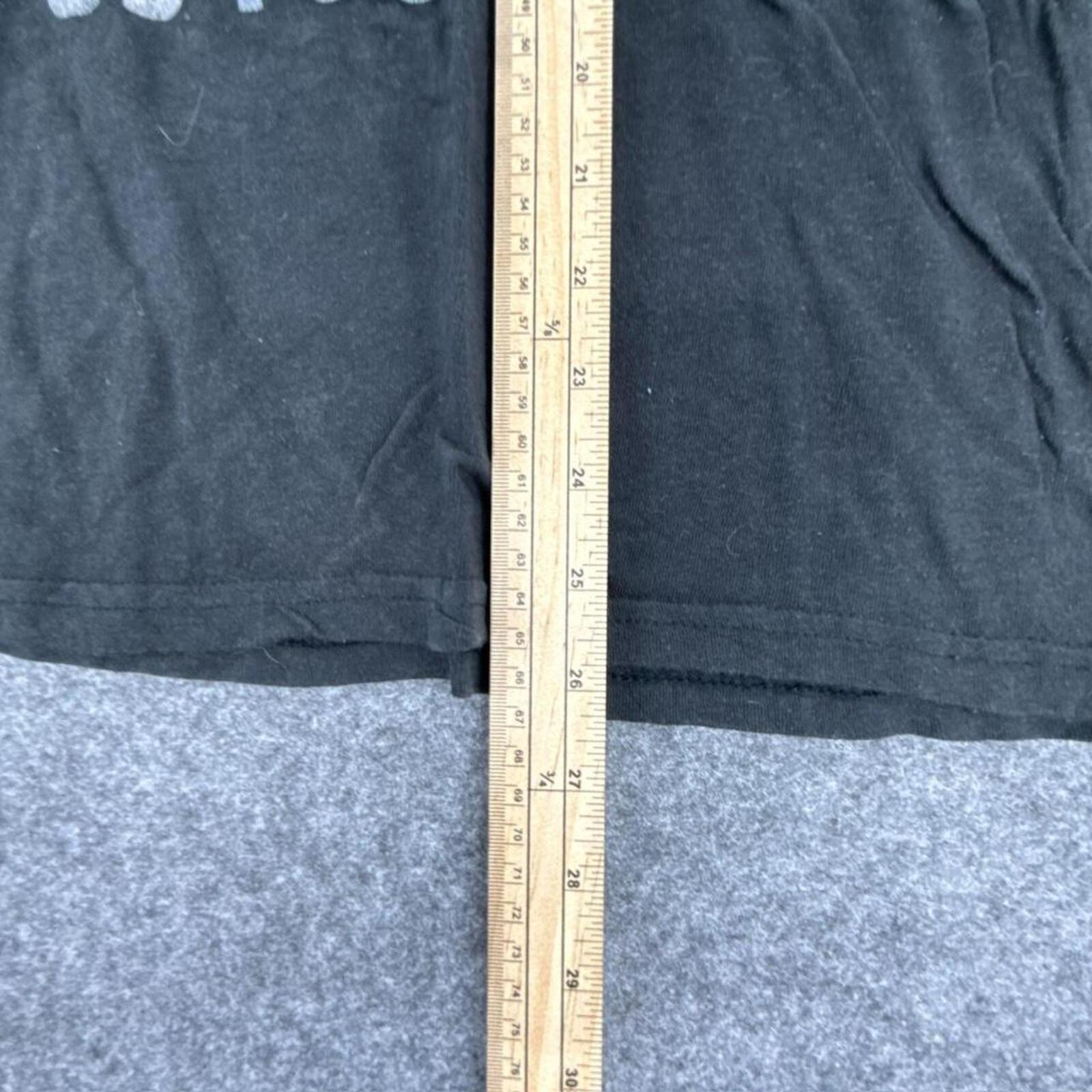 Black Rolling Stones 1975-US Tour cotton t-shirt