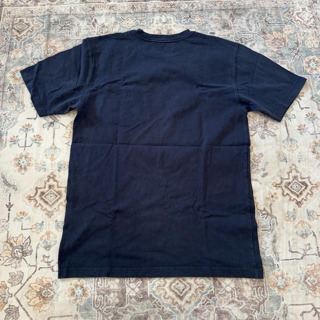 Carhartt Loose Fit Navy Blue Pocket T-Shirt Size S