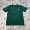 Carhartt Loose Fit Green Pocket T-Shirt Size S