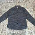 Levi's Blue Patterned Button-up Long-sleeved Shirt Size XL