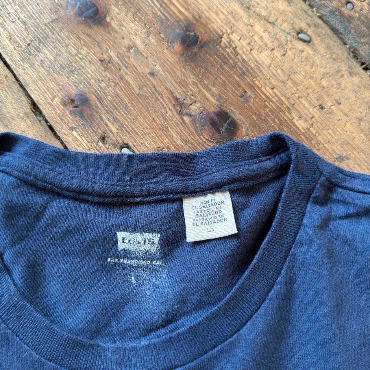Levi's Navy Blue Logo T-Shirt