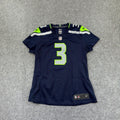 NFL Seattle Seahawks ‘Wilson’ Women’s Jersey in Navy Blue
