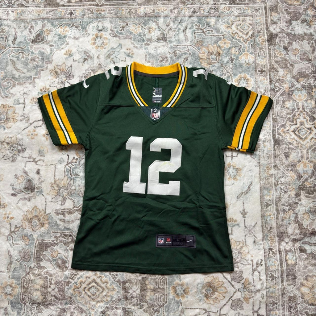 Nike NFL Aaron Rodgers Packers Jersey in Green Size L