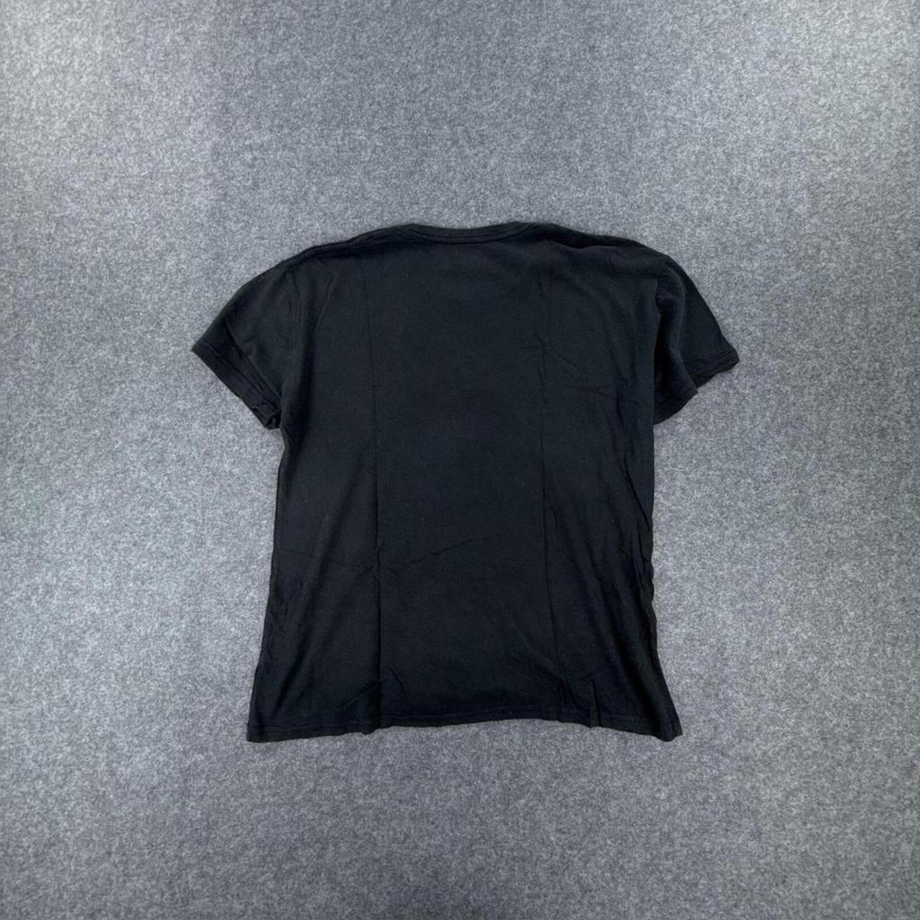 Black Rolling Stones 1975-US Tour cotton t-shirt