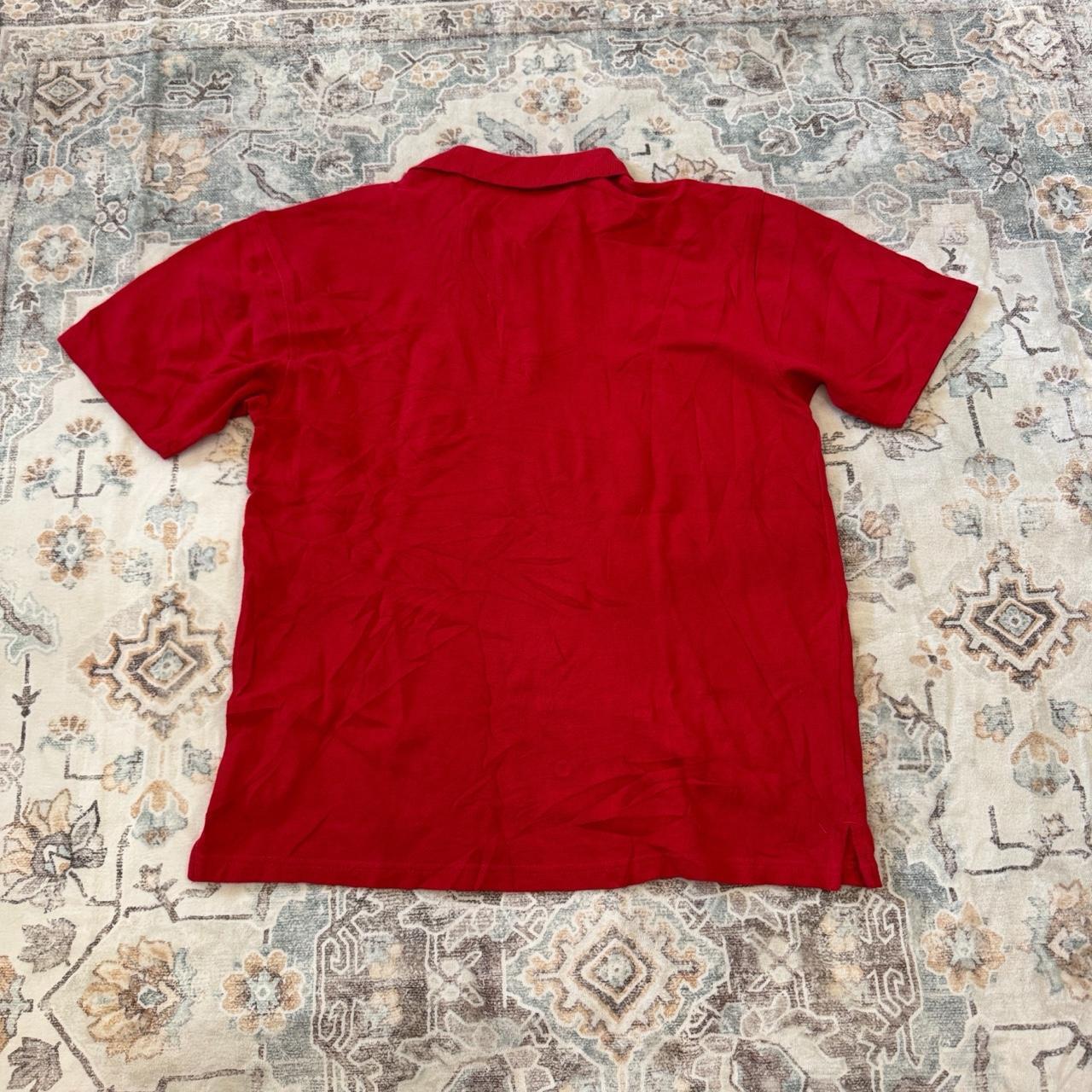 Tommy Hilfiger Polo Shirt in Red Size M