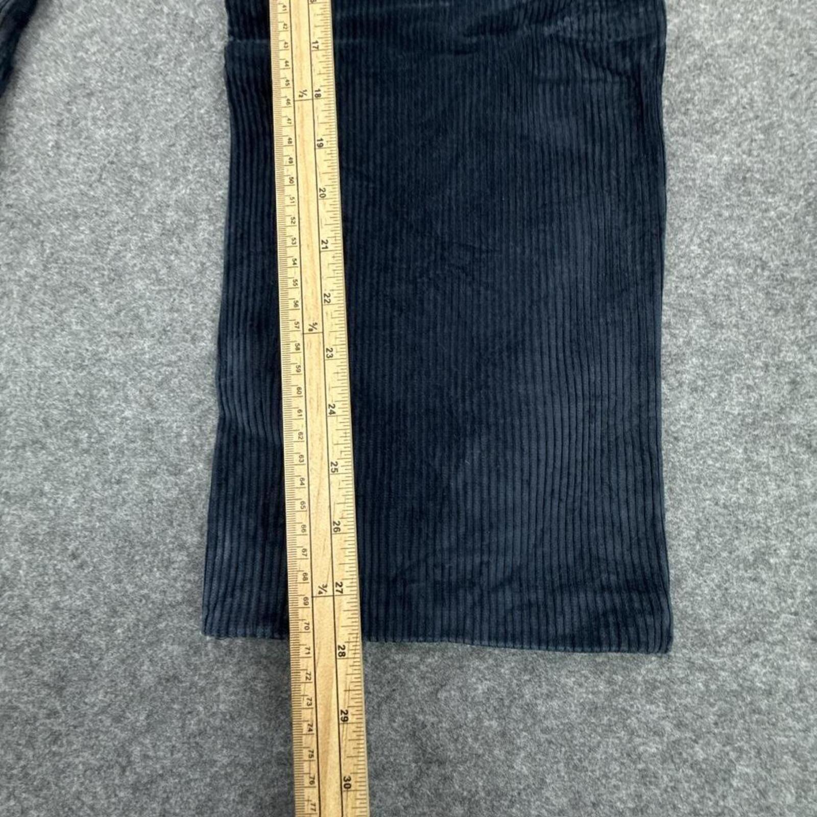 Long John Navy corduroy straight leg trousers