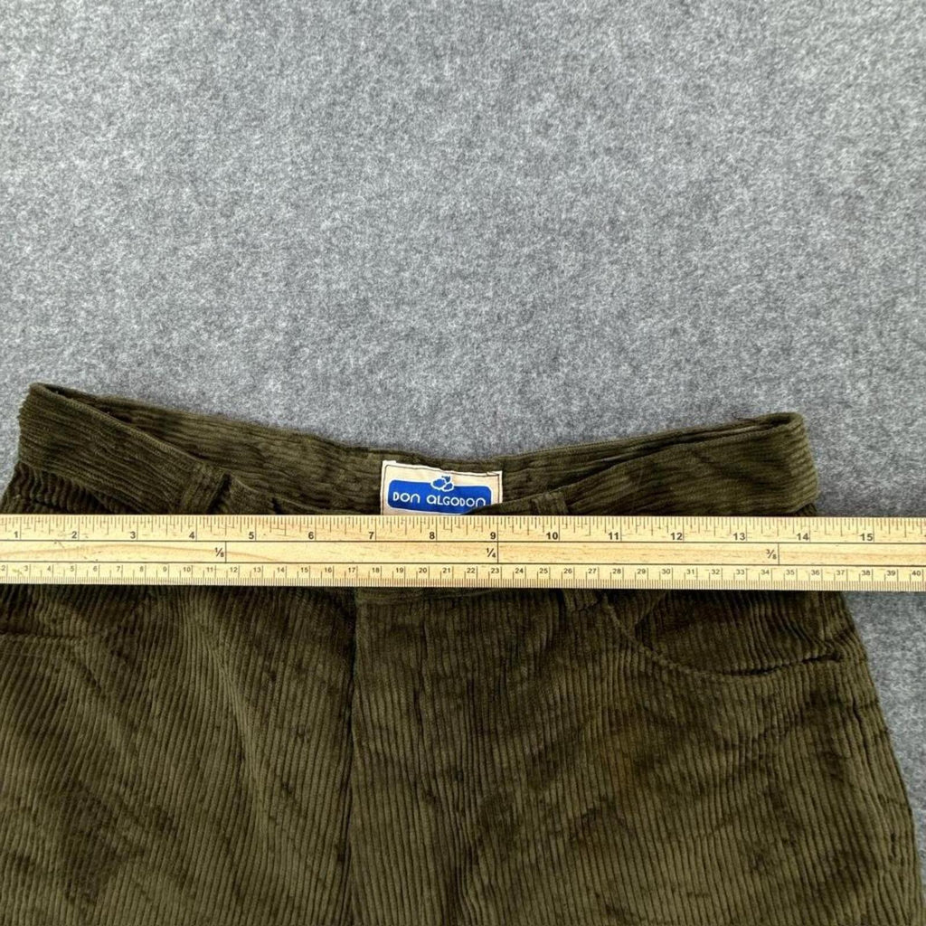Dark green corduroy pants