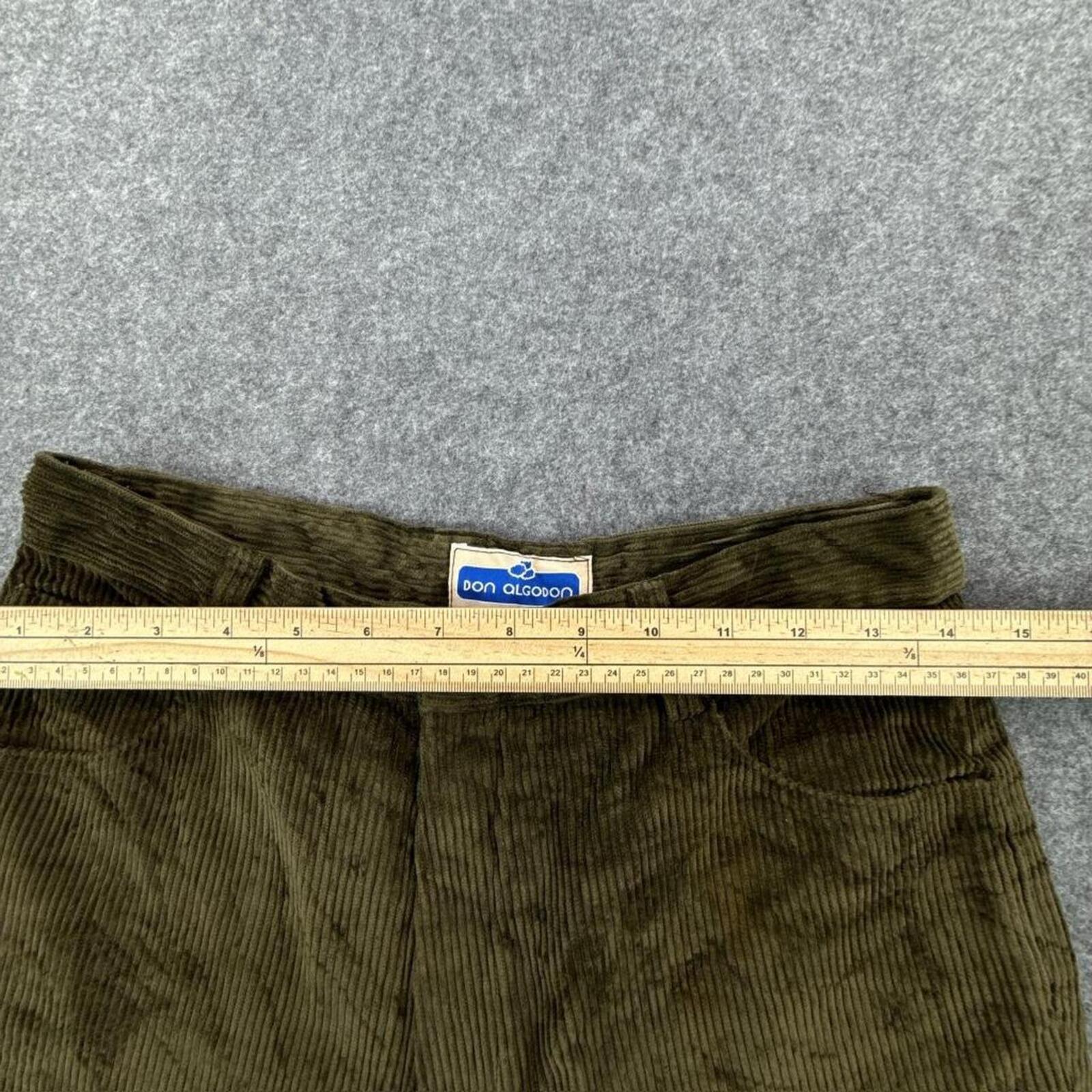 Dark green corduroy pants