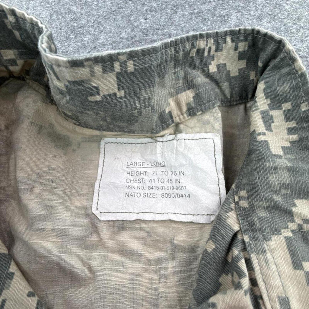 Green and khaki military jacket