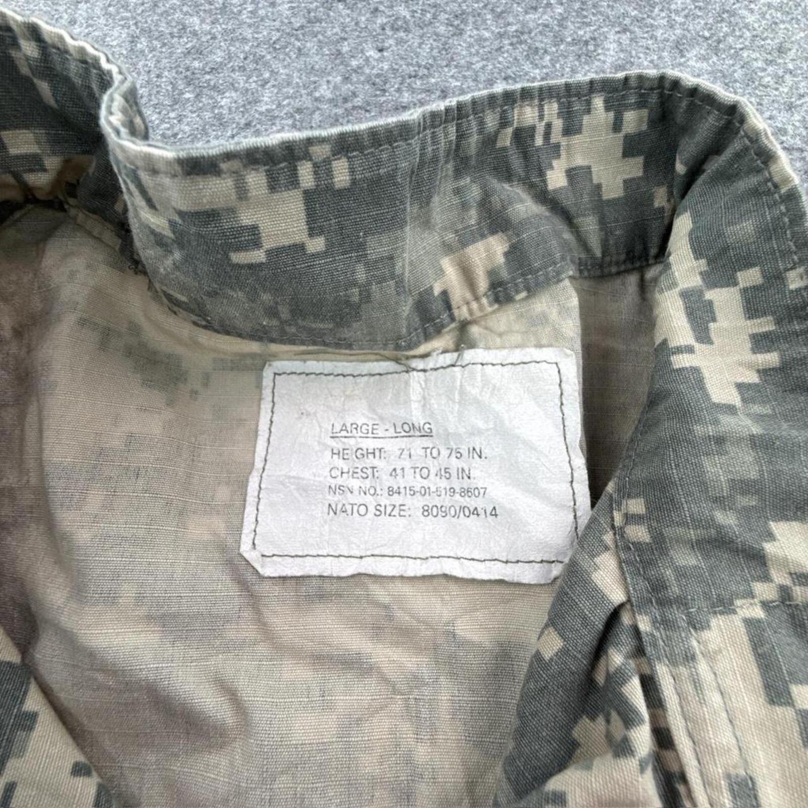 Green and khaki military jacket