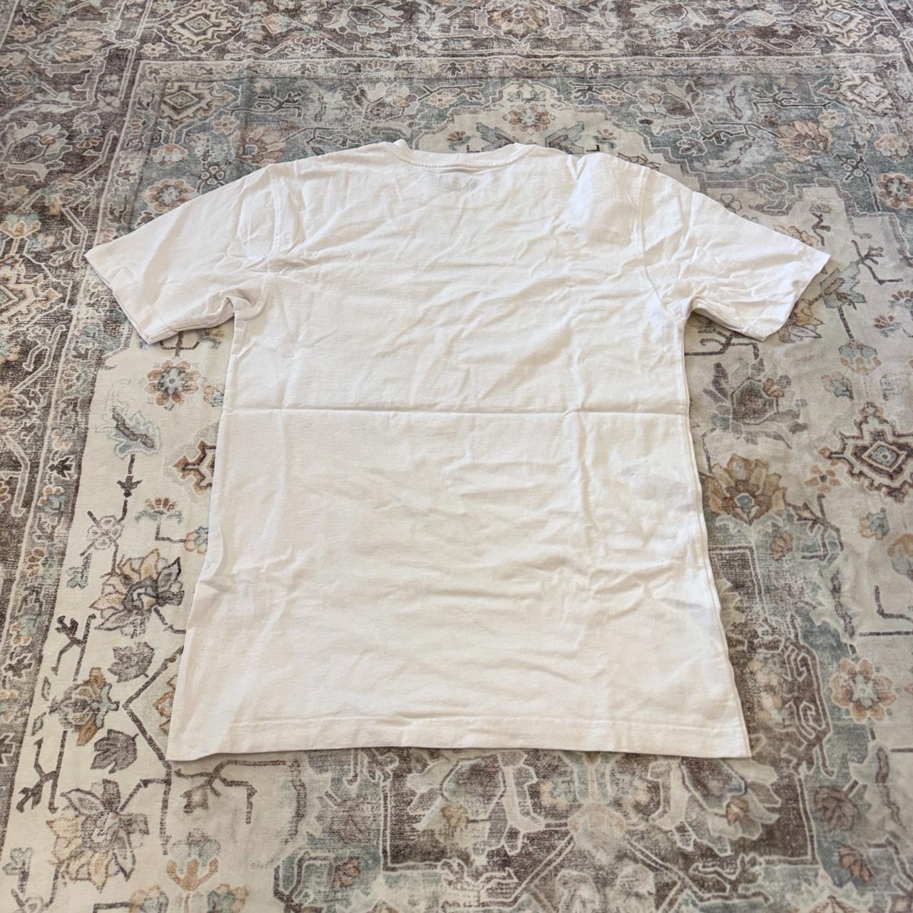 Carhartt Loose Fit White Pocket T-Shirt Size S