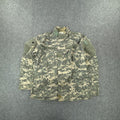 Khaki and green camouflage military jacket #militaryinspired