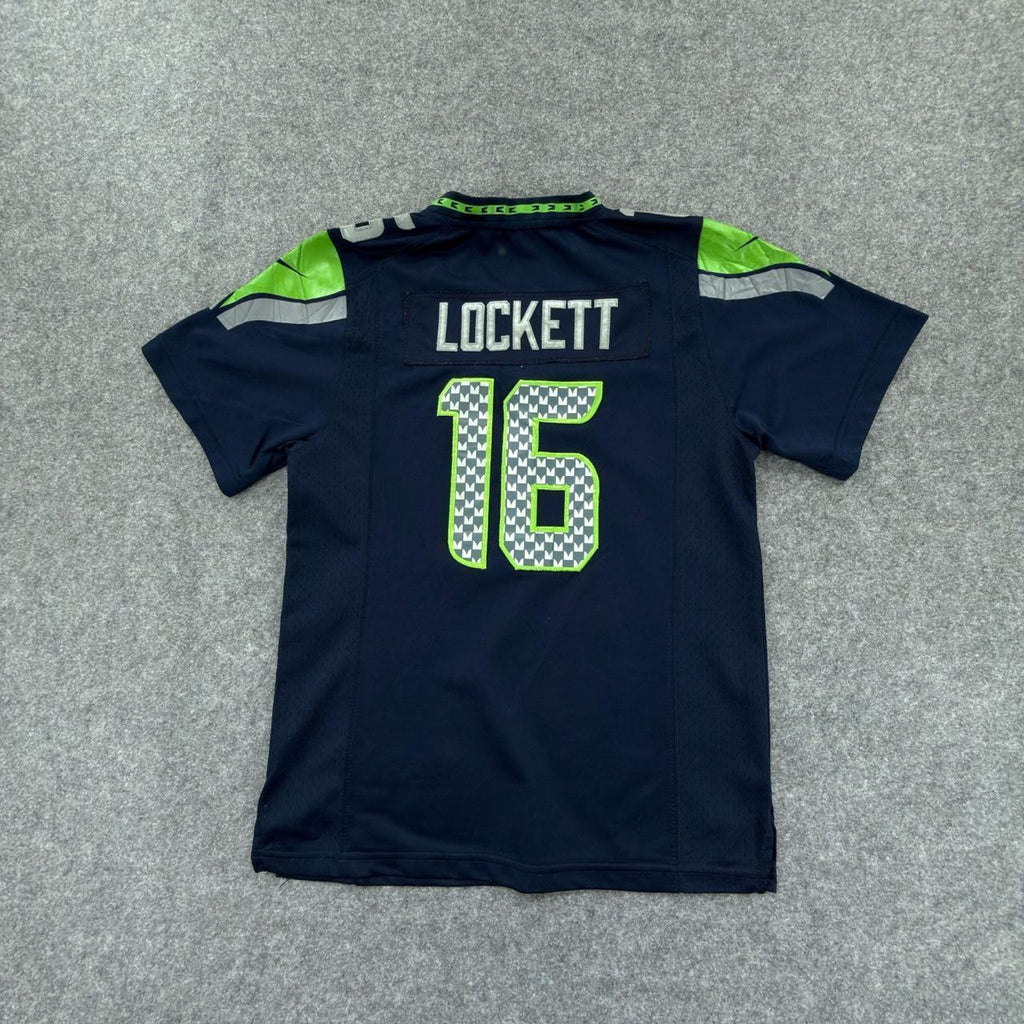 Nike Seattle Seahawks ‘Lockett’ Jersey in Navy Women’s