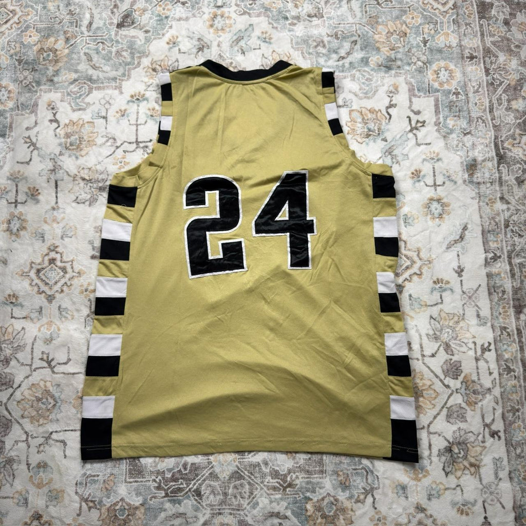 All Frontier Attack 24 Basketball Jersey in Gold