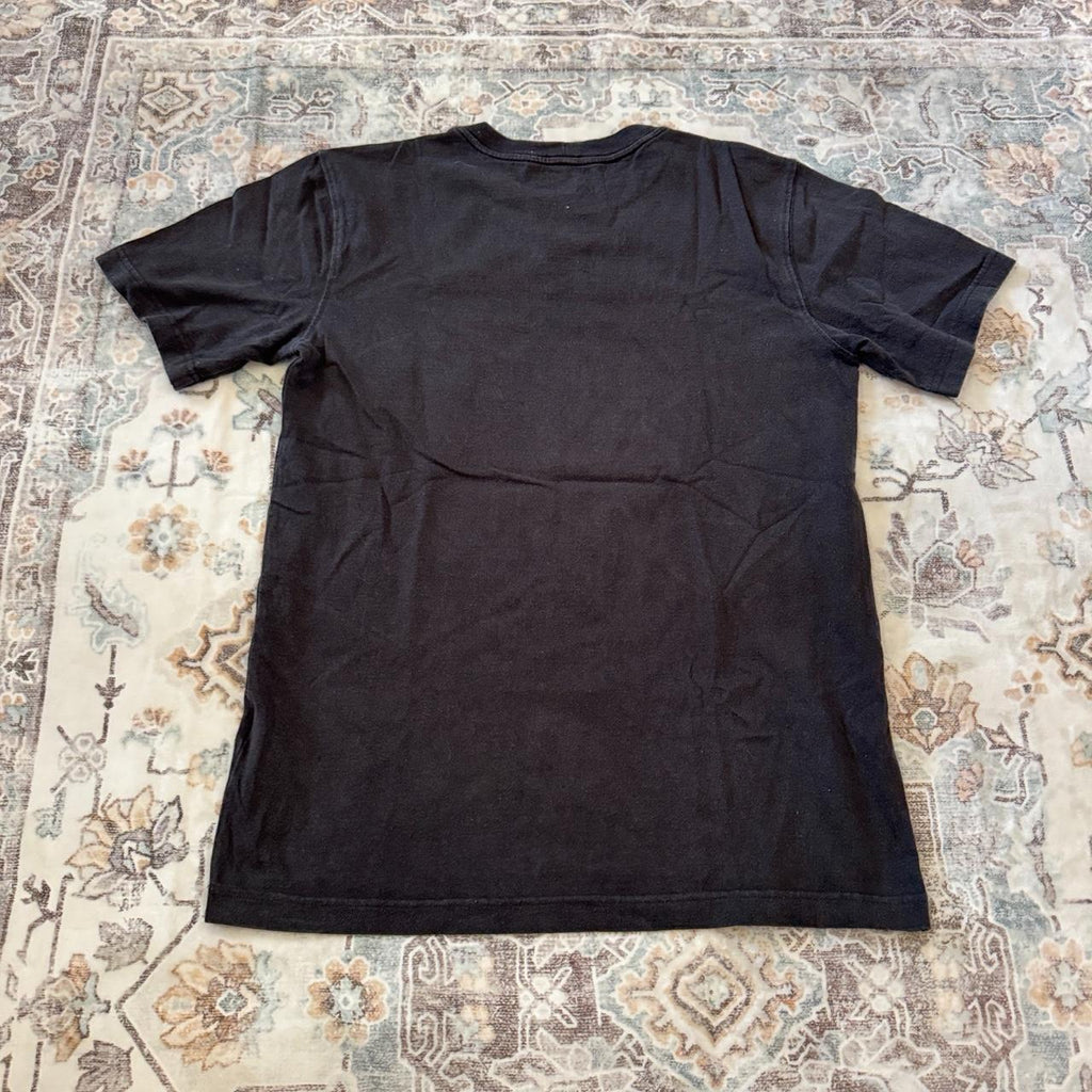 Carhartt Relaxed Fit T-Shirt in Black with Light Green Logo Size S