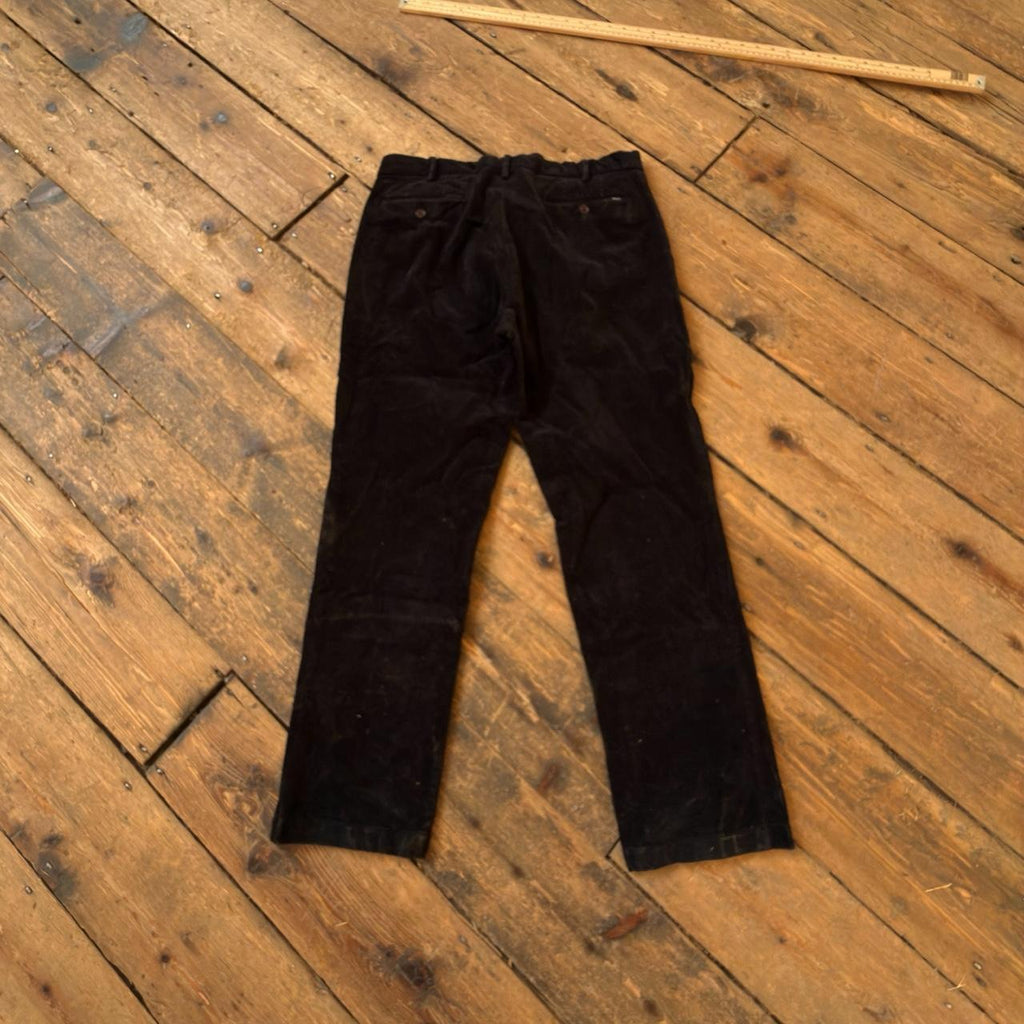 Polo Ralph Lauren Chocolate Brown Corduroy Trousers W34