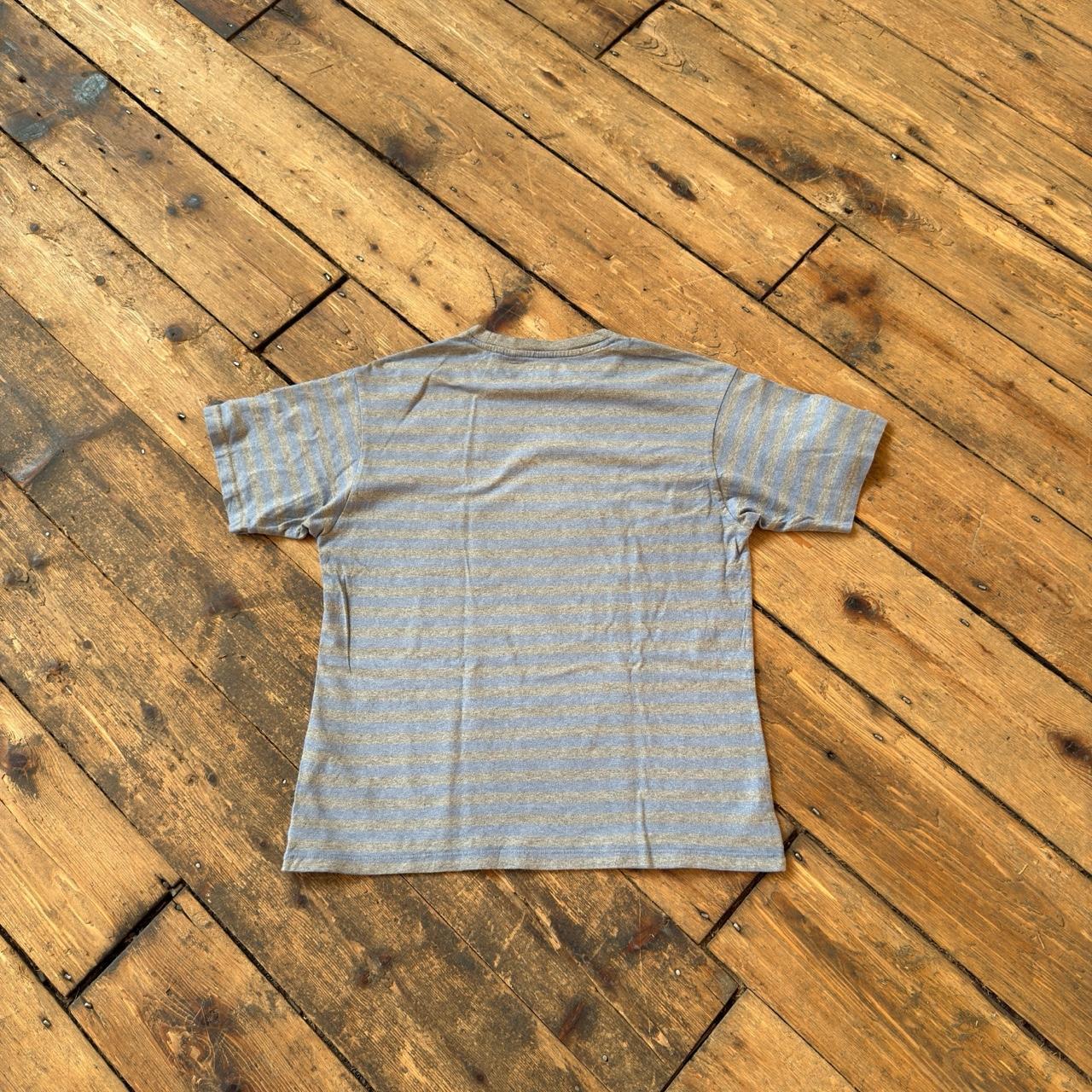 Levi's Vintage Blue and Gray Striped T-Shit Size S