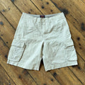Cremieux Off White Cargo Shorts W36