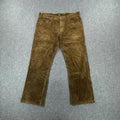 Brown corduroy Nils Sundström trousers #corduroytrousers