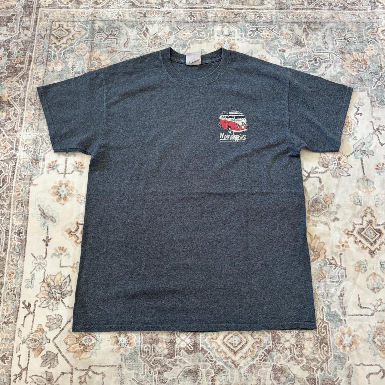 Moondoggies Surf Shop T-Shirt in Heather Gray Size L