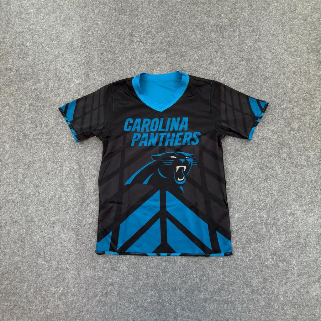 NFL Carolina Panthers Lightweight Jersey in Black and Blue