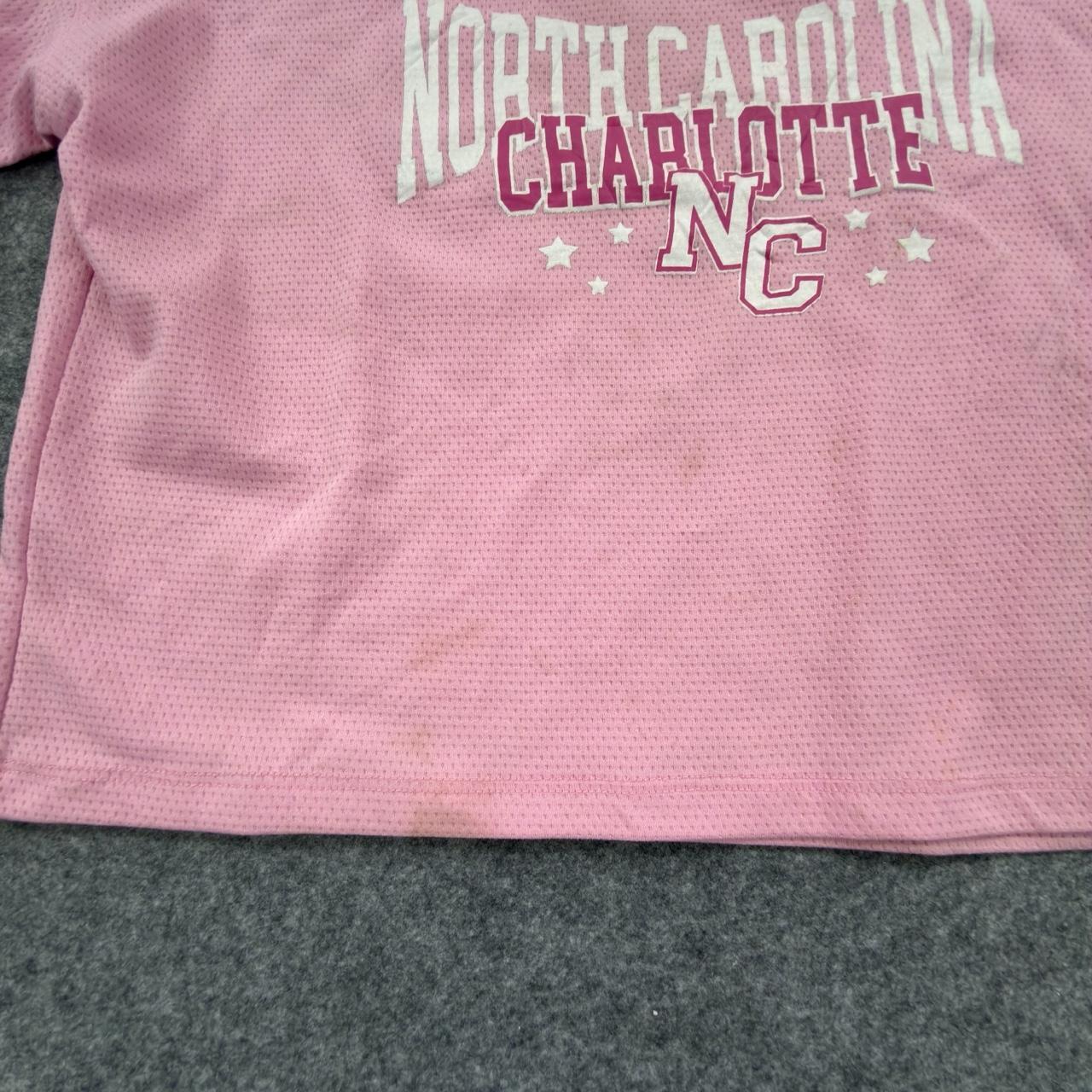 North Carolina ‘Charlotte’ Cropped Jersey in Baby Pink