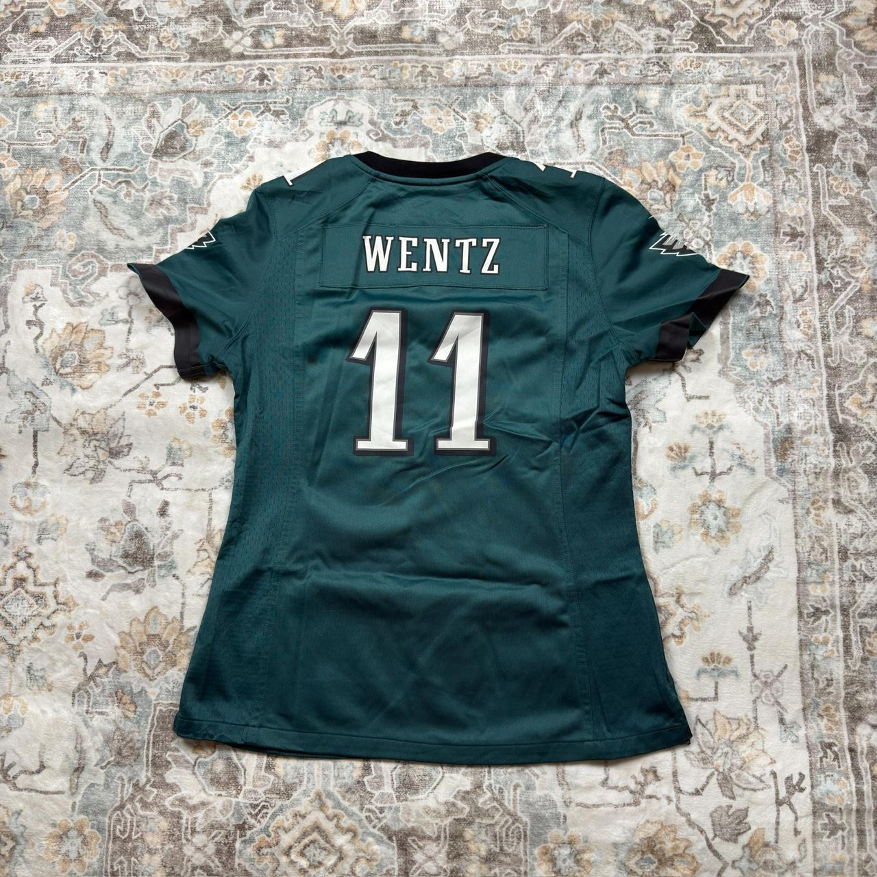 Nike NFL Philadelphia Eagles Carson Wentz Jersey in Green Women’s Size M